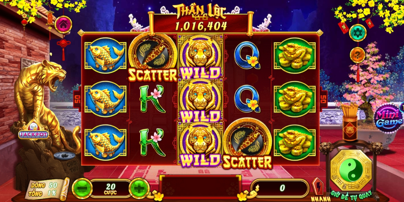 Nổ hũ Xin Xăm Winbet | Săn thưởng 50 dòng, Jackpot thần lộc 4 ổ hũ Xin Xăm Winbet